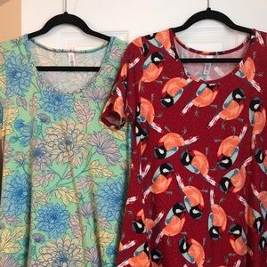 Two small LuLaRoe Perfect T